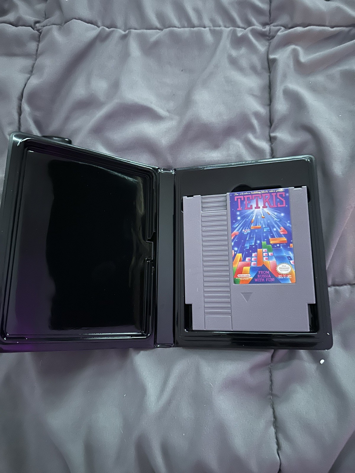 Tetris (Nintendo Entertainment System, 1989) – With FREE plastic Display Case
