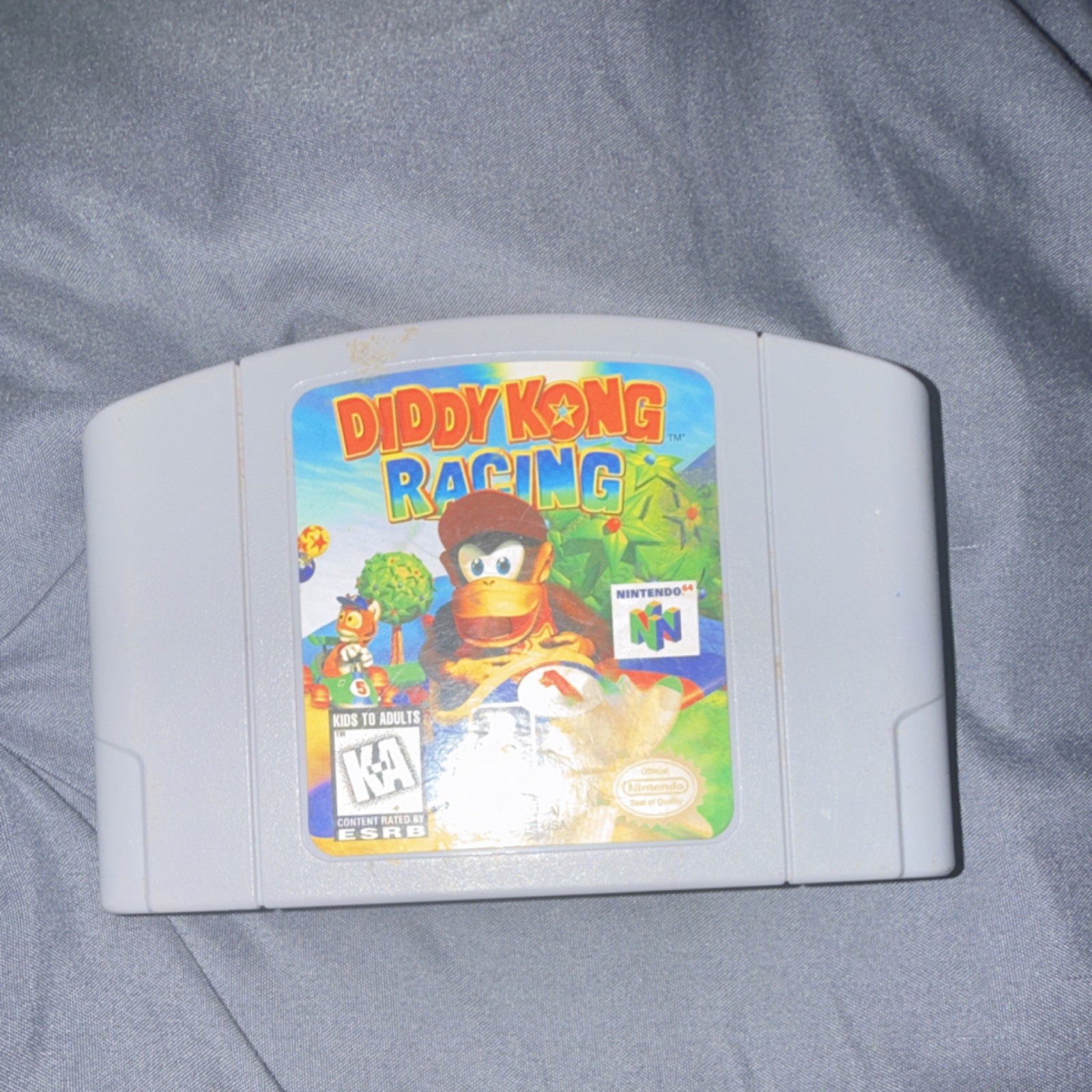Nintendo Diddy Kong Racing Multiplayer KA-Kids to Adults Racing Nintendo 64 Game