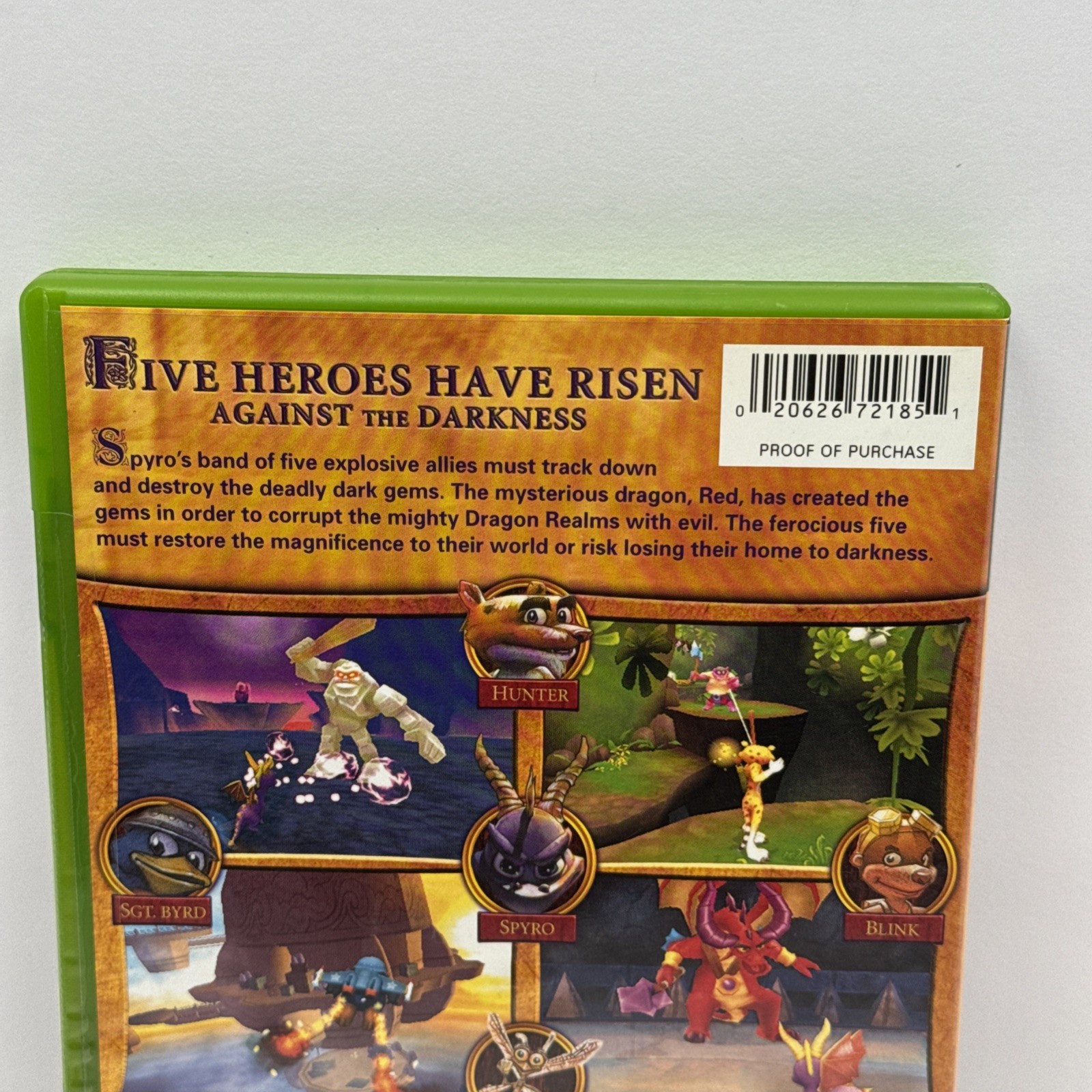Spyro A Hero’s Tail Xbox Game – New Sealed