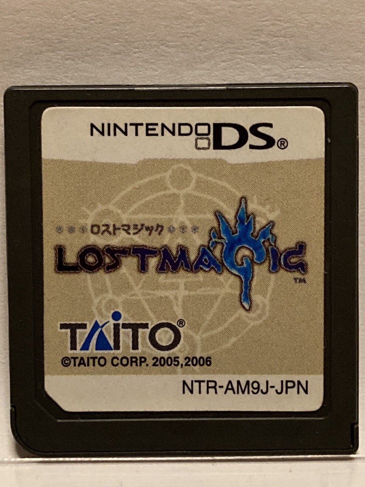 Nintendo DS Lost magic Japanese Role Playing Games Taito NDS
