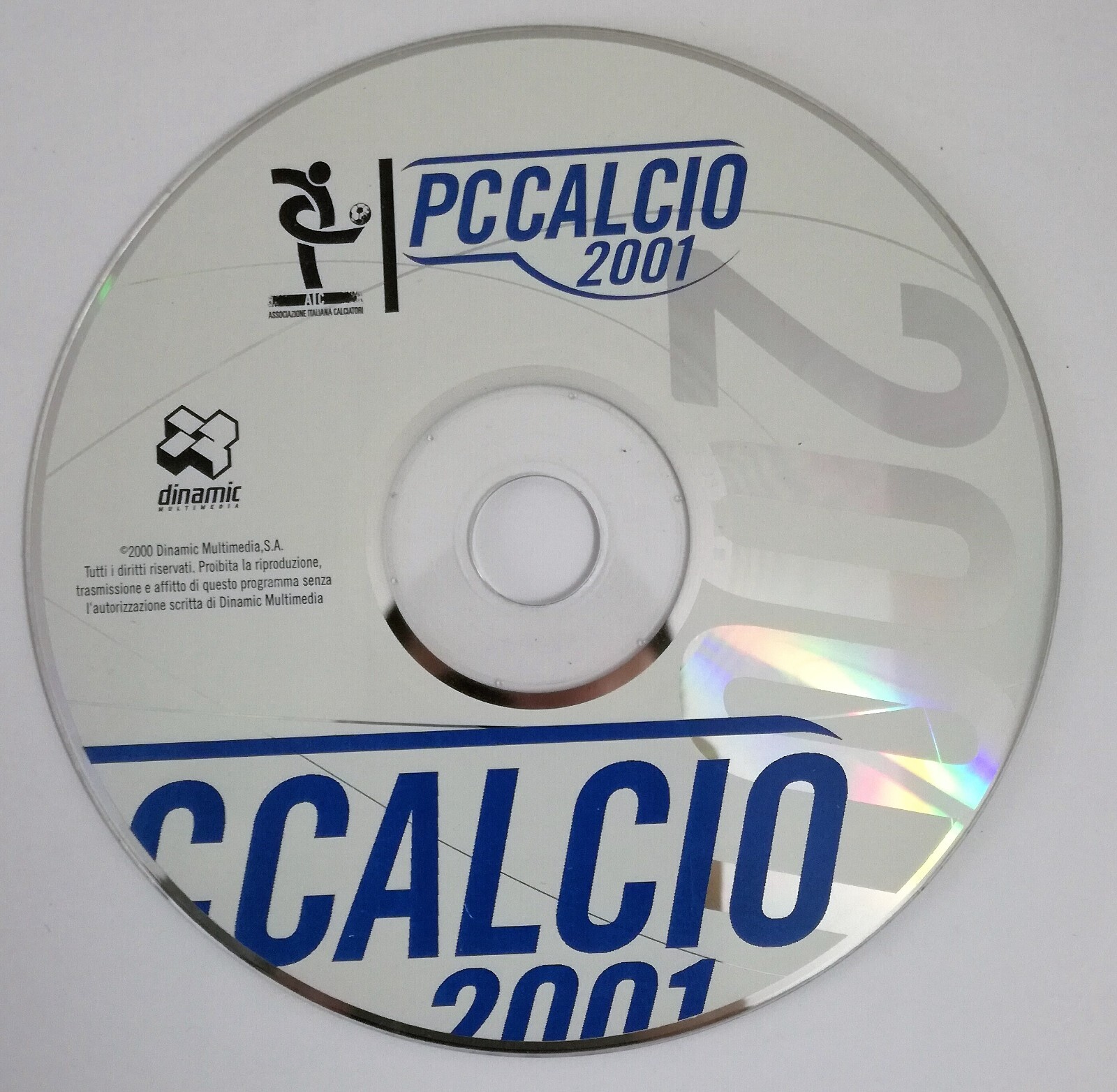 PC FOOTBALL 2001 2002 WORKING VINTAGE FOOTBALL MANAGERIAL SIMULATES MARKET ITALY