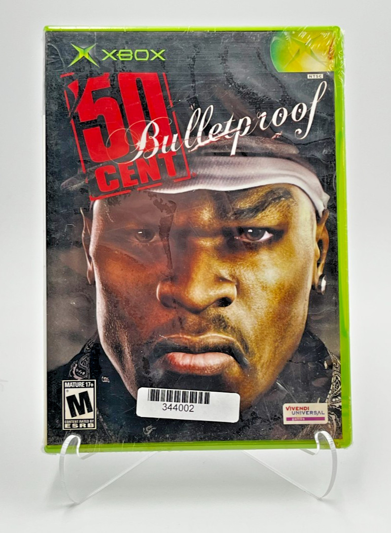 50 Cent: Bulletproof (Microsoft Xbox, 2005) CIB, Resealed to Protect