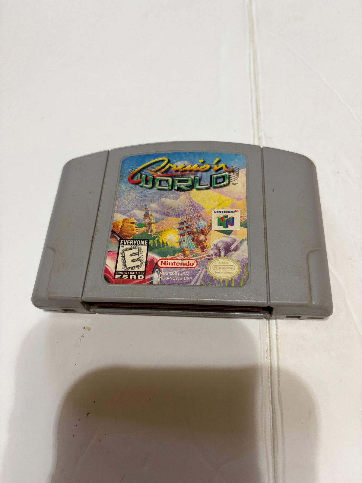 Cruis’n World N64 (Cruisin) Authentic Nintendo 64 Cartridge Only, Tested & Works