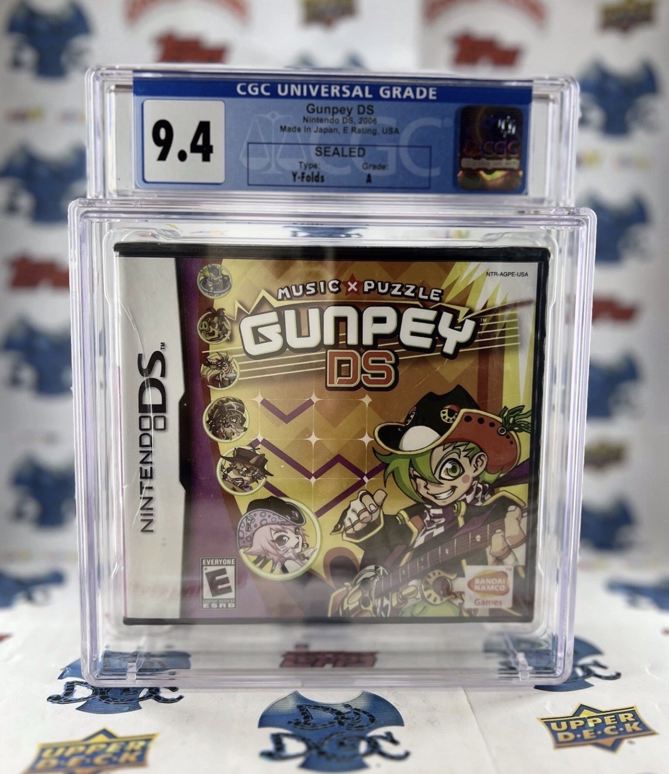 2006 Gunpey Nintendo DS 2DS 3DS CGC Graded & Sealed 9.4 A 🔥