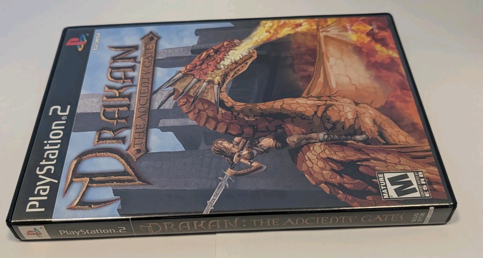 Drakan The Ancients’ Gates Sony PlayStation 2 PS2 Complete Tested Working Clean