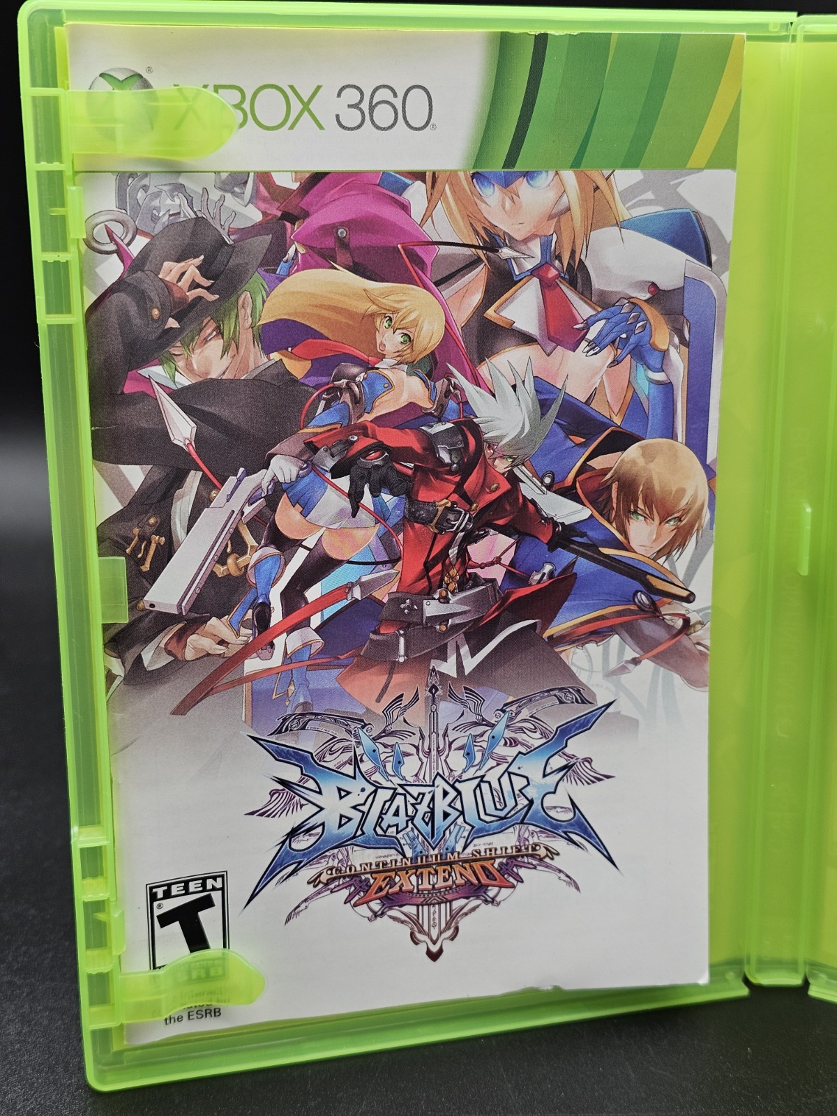 BlazBlue: Continuum Shift Extend (Microsoft Xbox 360, 2012) CIB Tested & Working