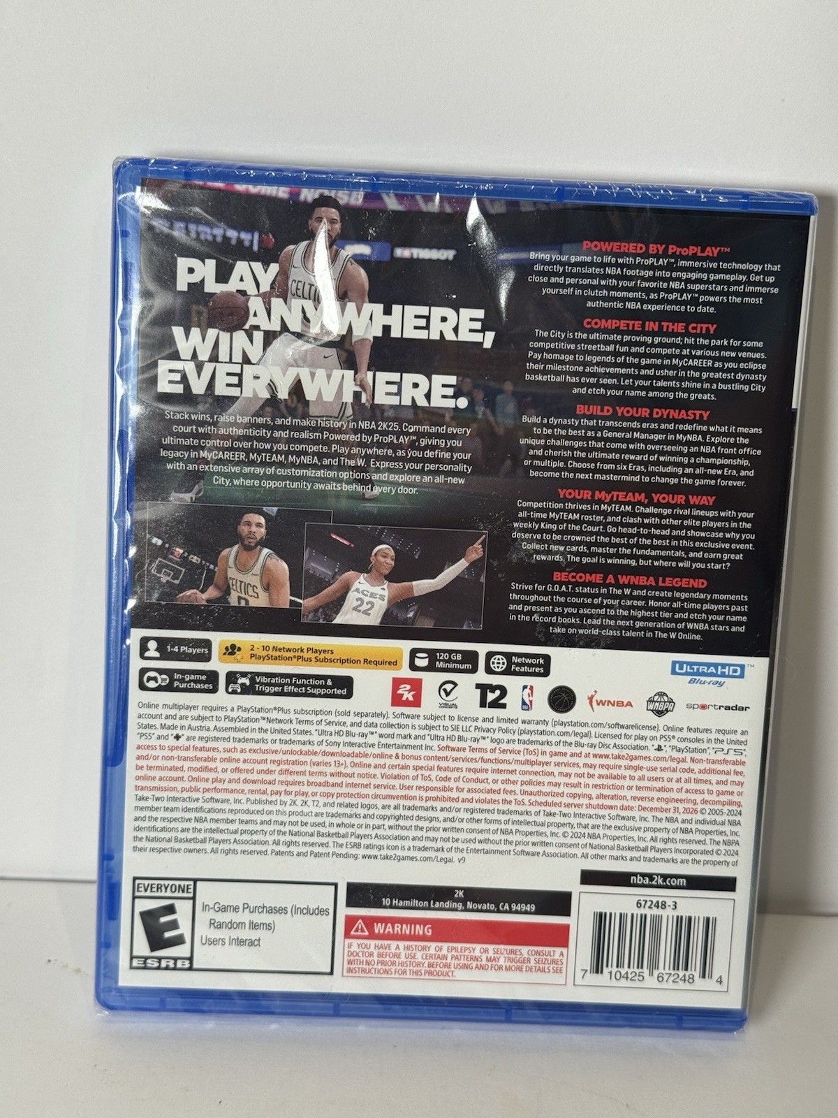 NBA 2K25 PS5 Brand New Sealed PlayStation 5 Game