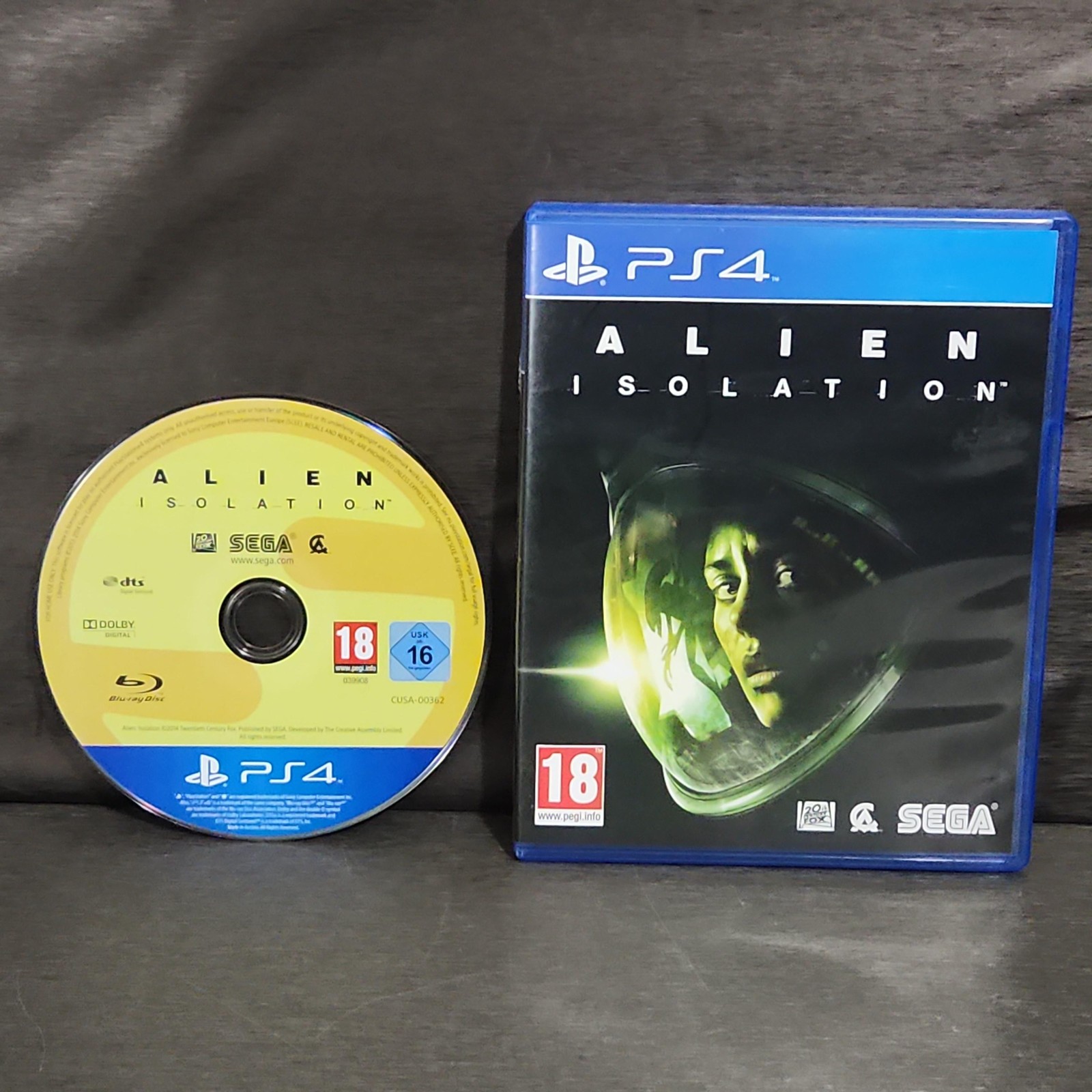 Alien Isolation PlayStation 4 PS4 Video Game PAL Survival Horror UK PEGI 18