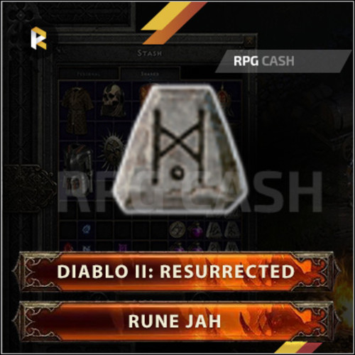 Jah Rune – Diablo 2 Resurrected D2r Diablo 2