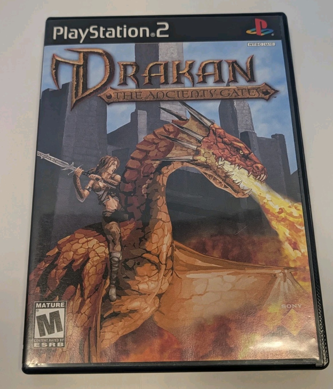 Drakan The Ancients’ Gates Sony PlayStation 2 PS2 Complete Tested Working Clean