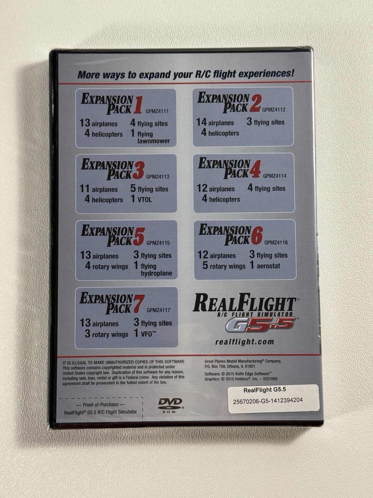 RealFlight G5.5 RC Flight Simulator w/ InterLink Elite Controller (Open Box)