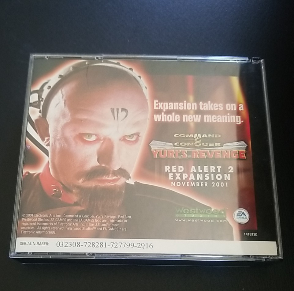 EMPEROR BATTLE FOR DUNE ~ PC CD-ROM 4-DISC GAME 2001 EA GAMES
