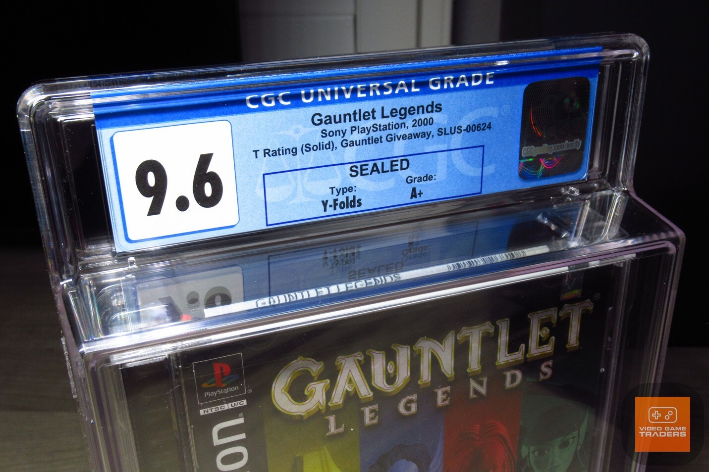 CGC 9.6 A+ – Gauntlet Legends PlayStation 1, PS1 2000 NEW!