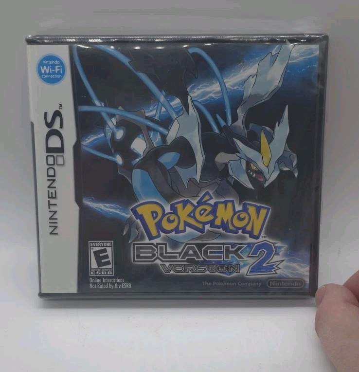 Pokemon: Black Version 2 (Nintendo DS, 2012) Brand New Factory Seal First Print