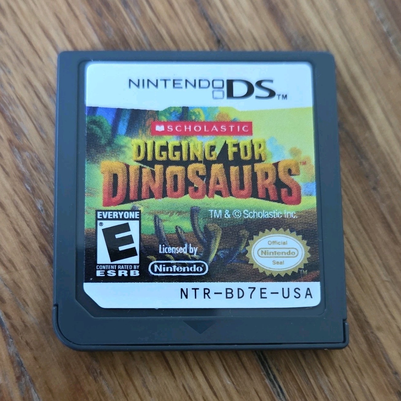 Scholastic Digging for Dinosaurs Nintendo DS E-Everyone NTSC-U/C