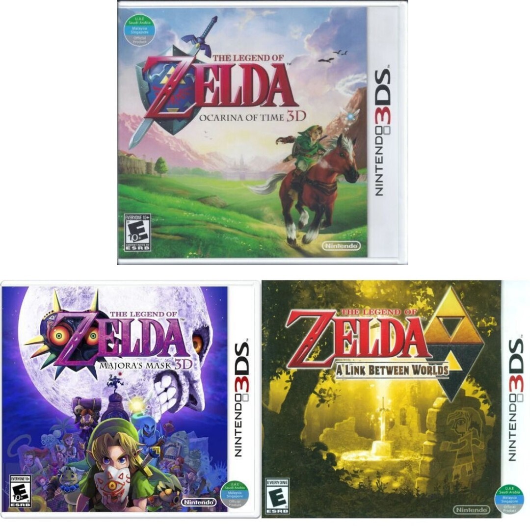 The Legend of Zelda: Ocarina of Time 3D/Majora’s Mask 3D/A Link Between Worlds