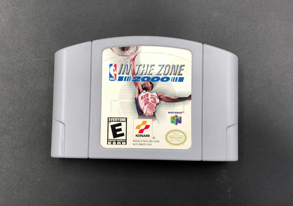 NBA In The Zone 2000 (Nintendo 64, N64) Cartridge Only