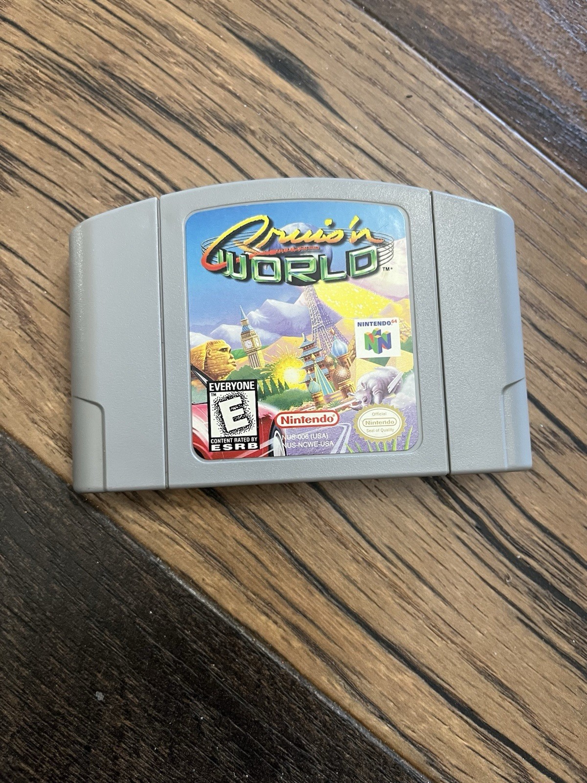 Nintendo 64 Cruis’n World Game Tested Working