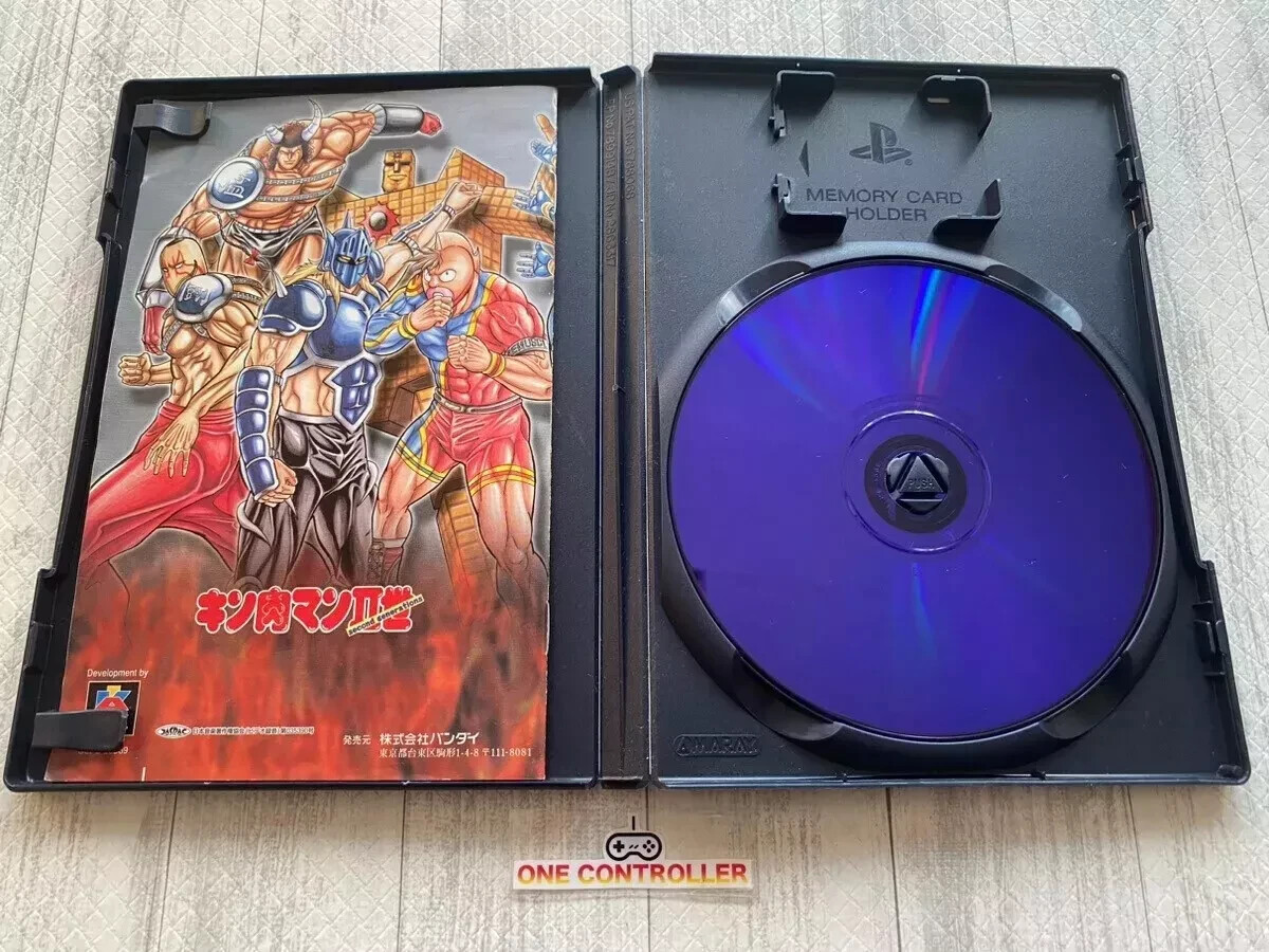 SONY PS2 Saint Seiya & Kinnikuman Generations & Mustle Grand Prix & Saiyuki set