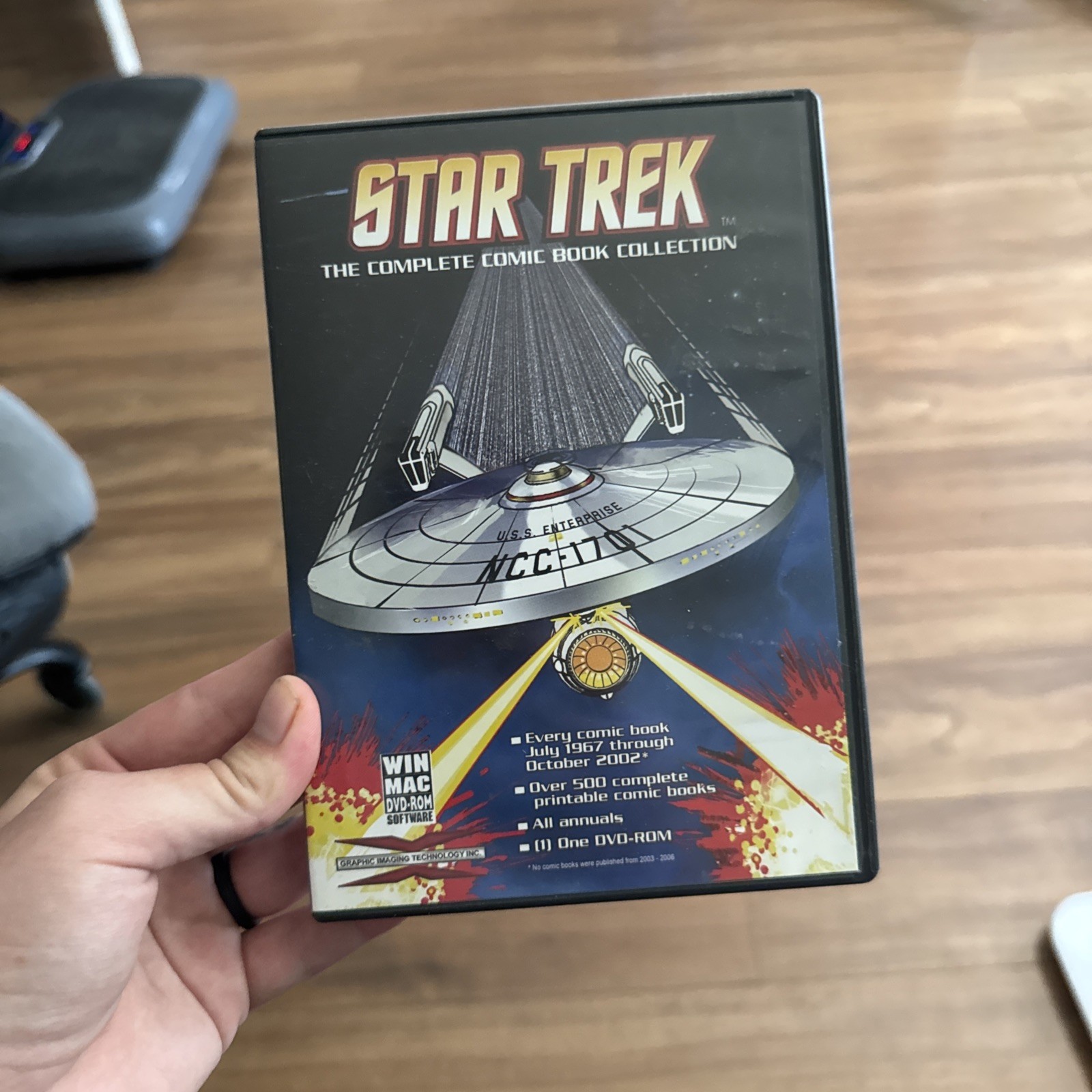 Star Trek Complete Comic Book Collection DVD-ROM 1967-2002