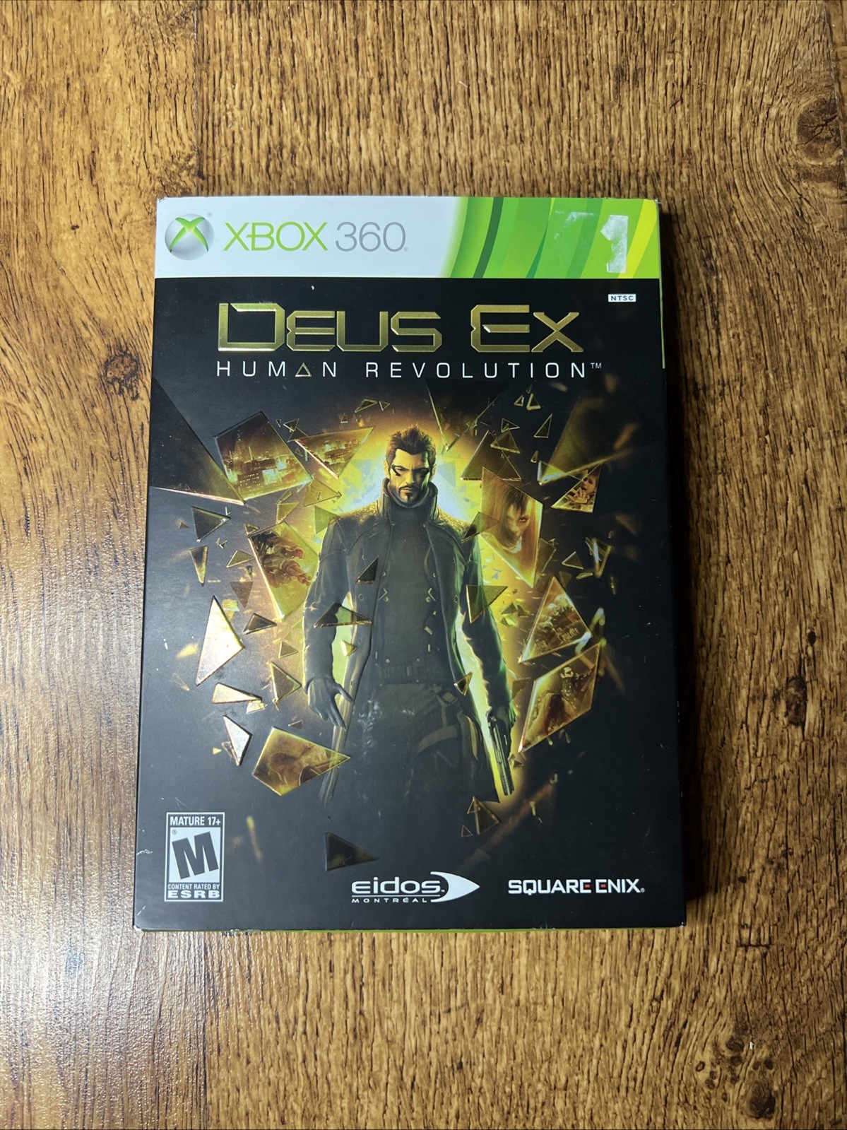 Deus Ex: Human Revolution – Xbox 360 – CIB Complete W/ Slip Cover – Tested!