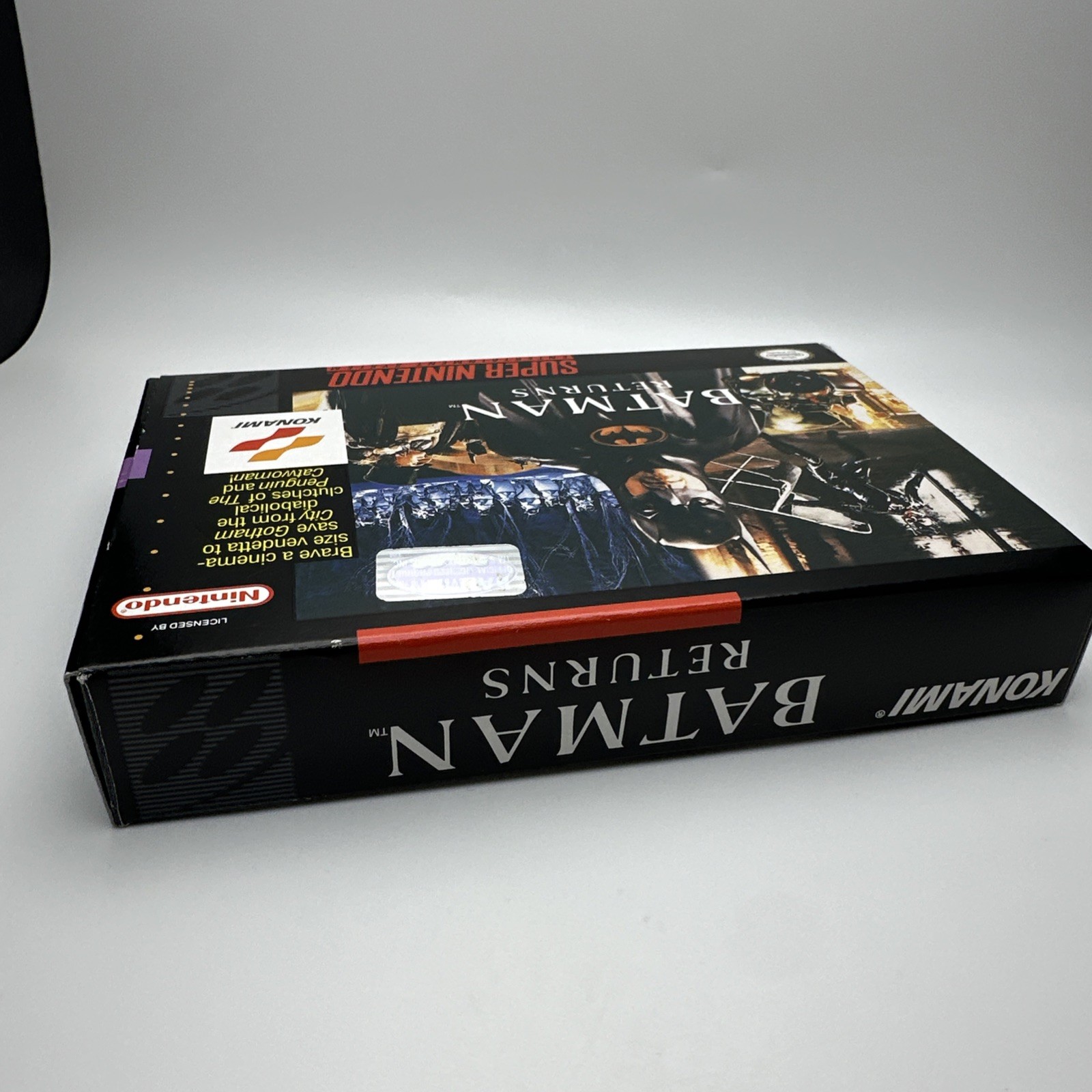 Batman Returns Super Nintendo SNES Complete CIB Nice Box Very Good Condition