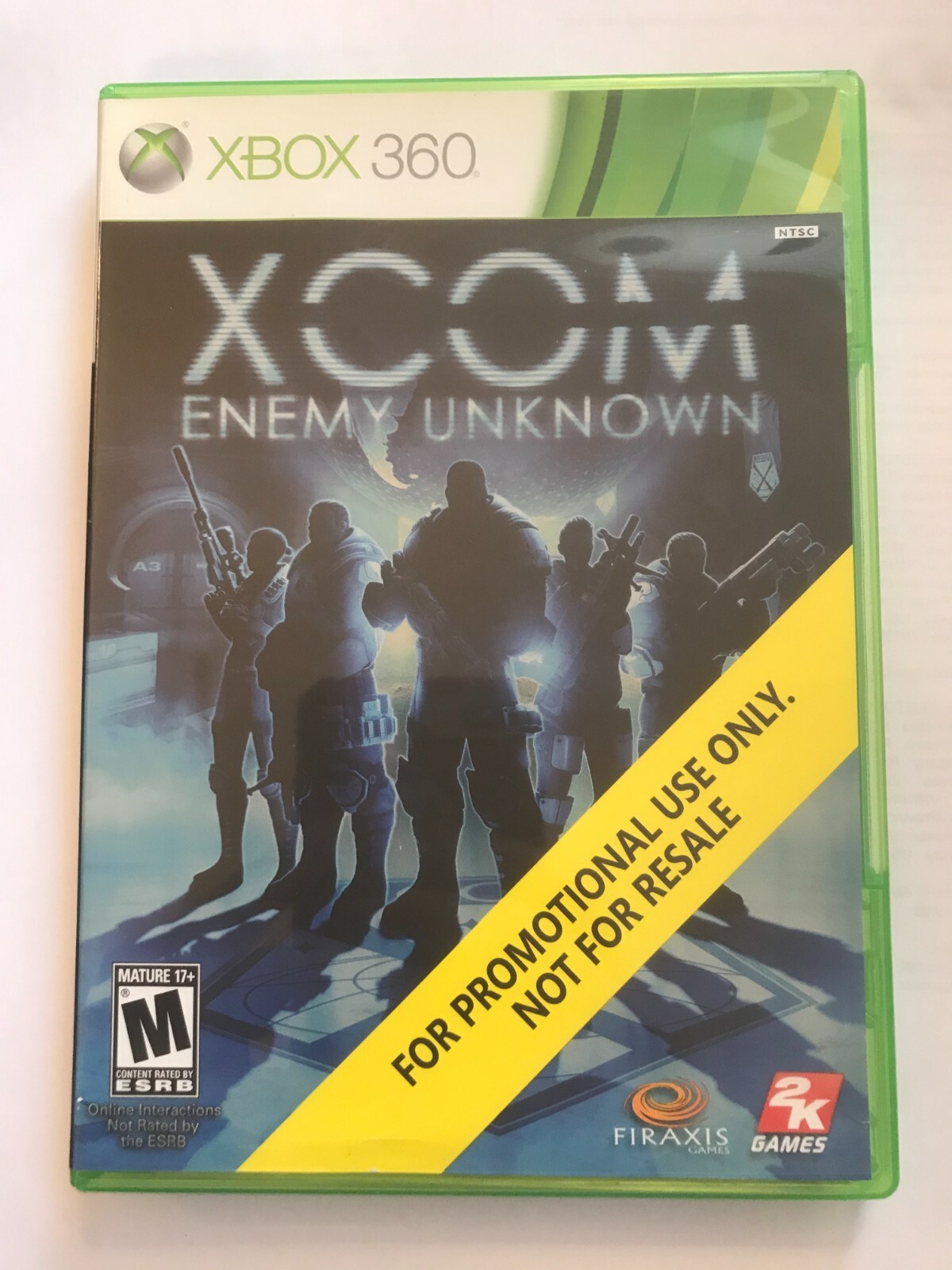 XCOM: Enemy Unkown — Promotional Use Only (Microsoft Xbox 360, 2013)