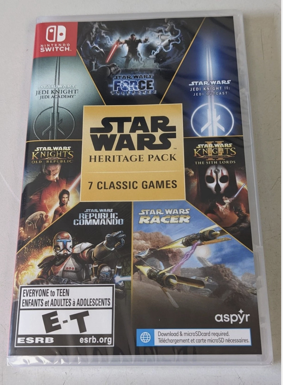 Star Wars Heritage Pack – Nintendo Switch Game – New !!