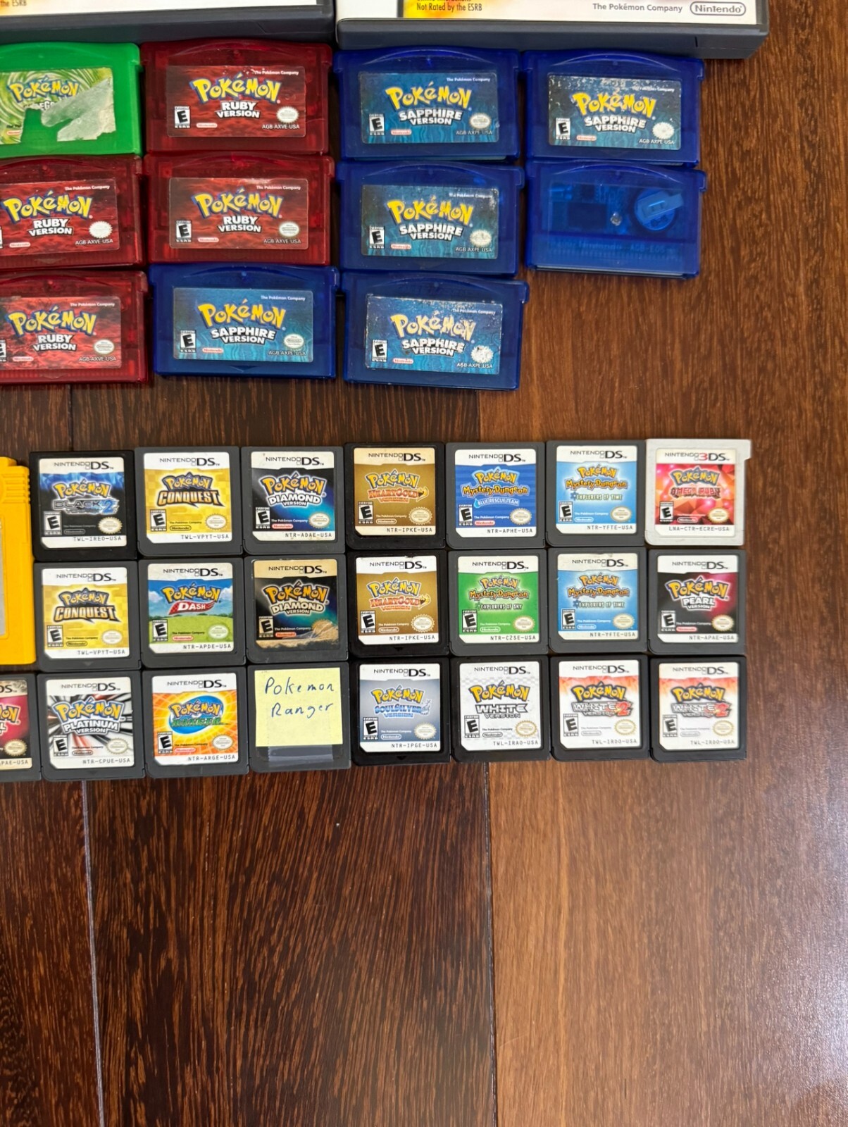 Authentic Pokemon Video Game Collection for GBA Nintendo DS/3DS *Pick and Choose