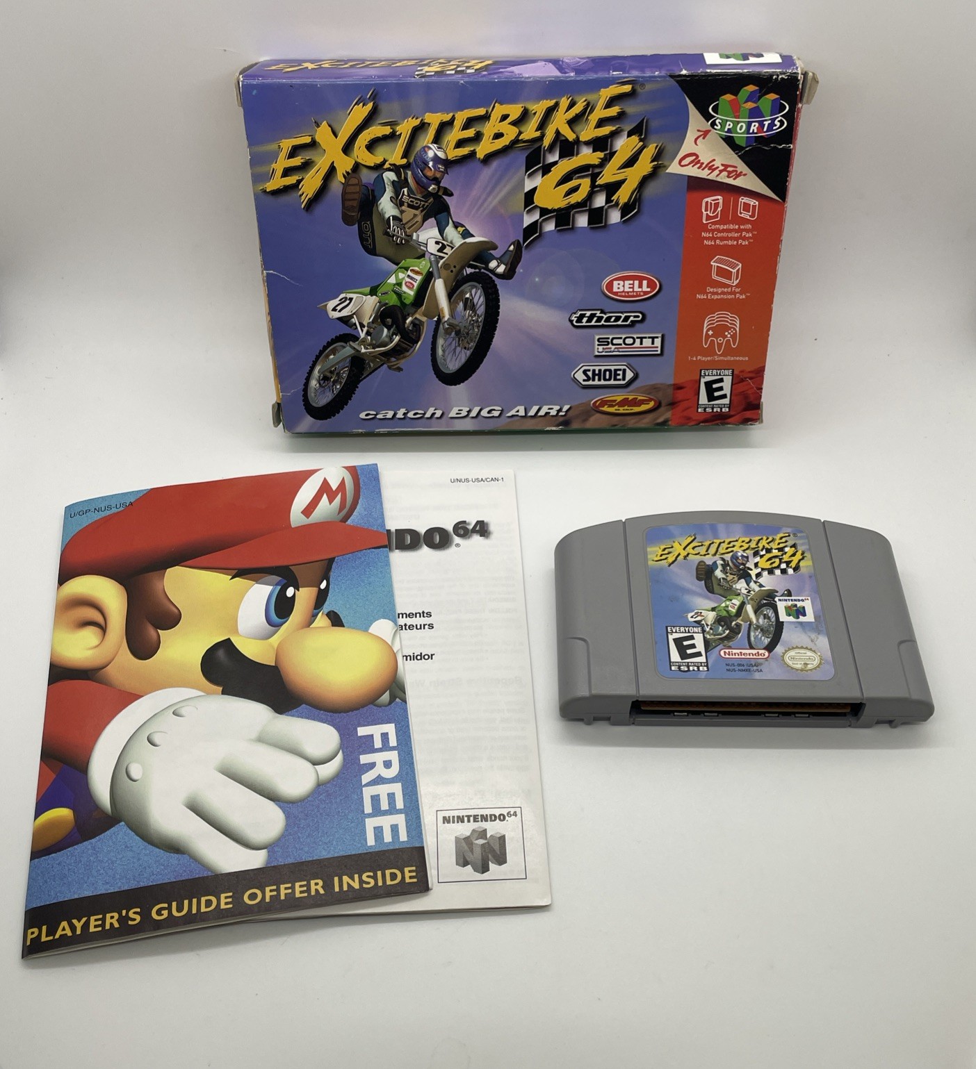 Excitebike 64 (Nintendo 64, 2000) Missing Manual