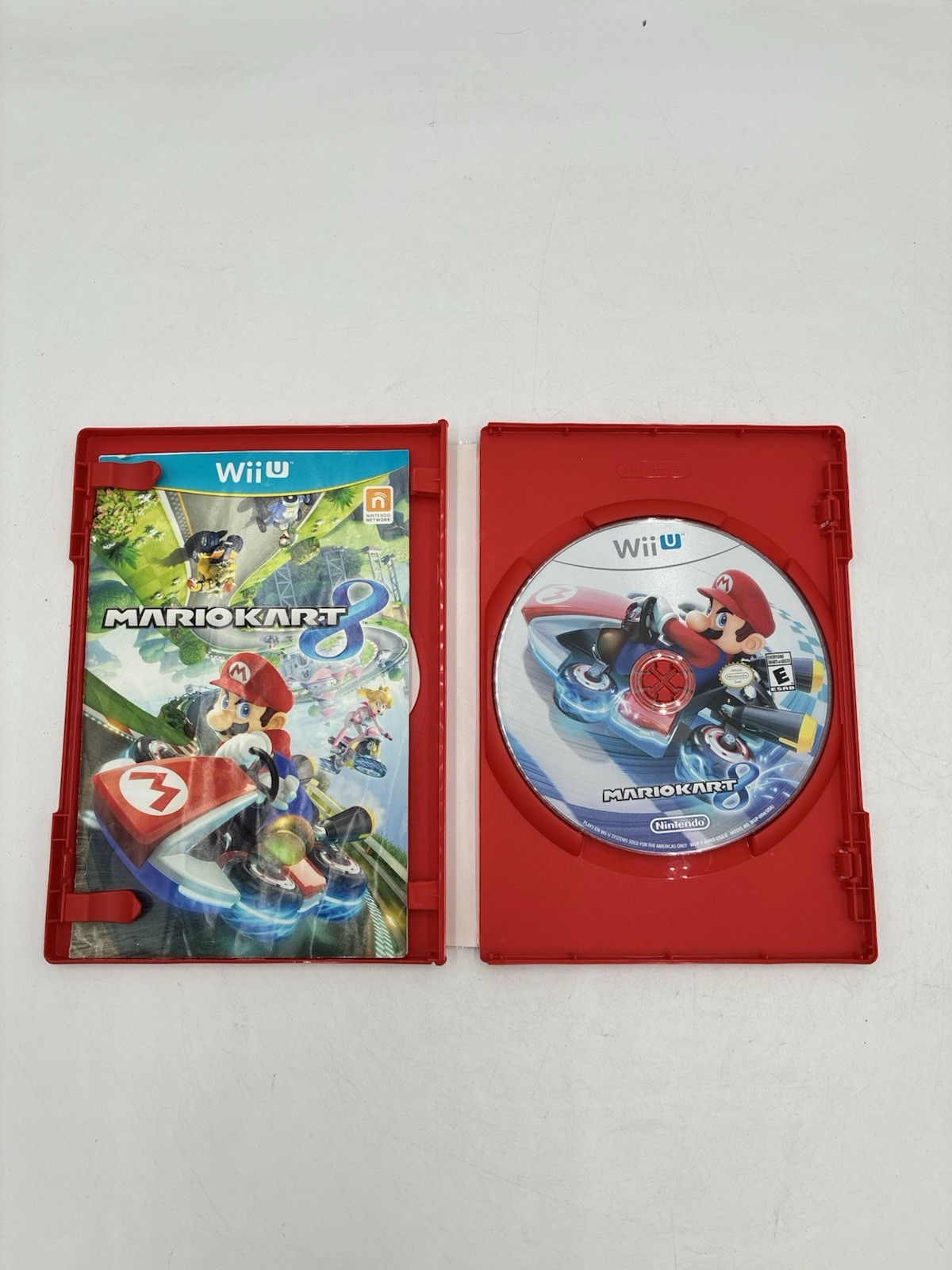 Mario Kart 8 Nintendo Wii U 2014 Complete with Manual, CIB, Tested and Working