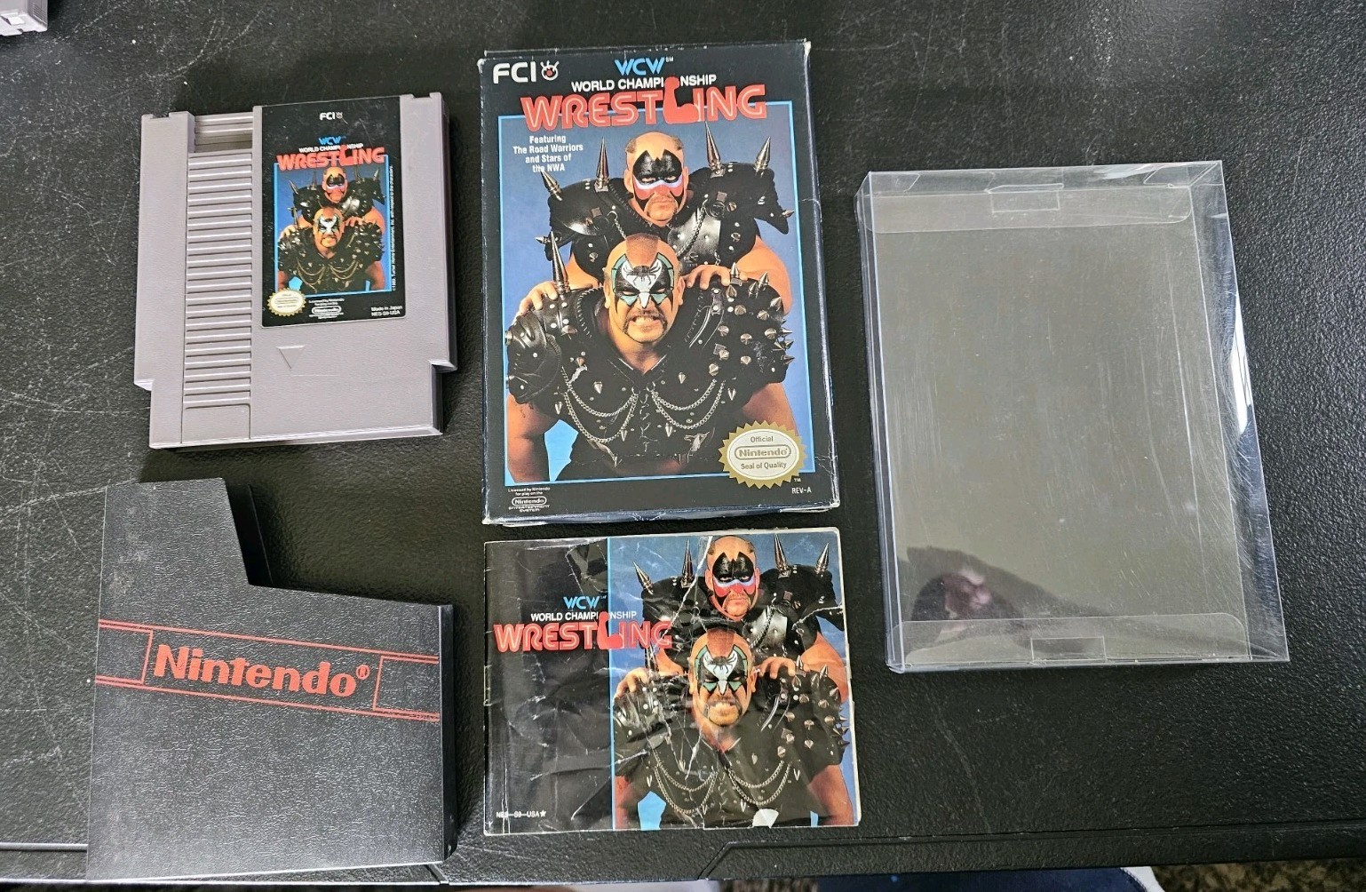 World Championship Wrestling (WCW) – Nintendo (NES) – USED – Complete in Box