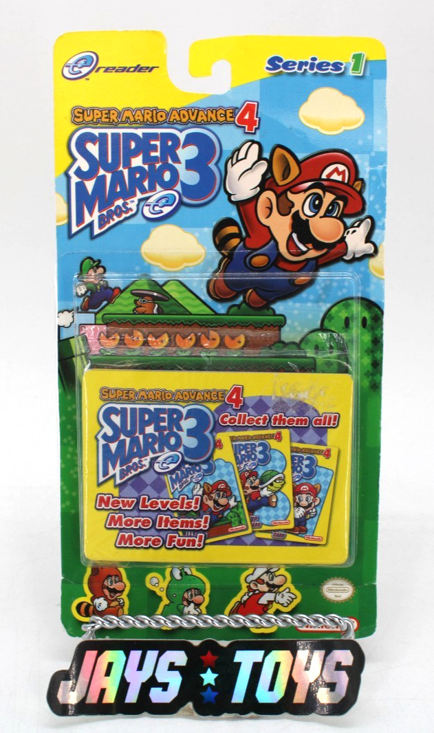 Super Mario Advance 4: Super Mario Bros. 3 e-Reader Card Series 1 New on Card