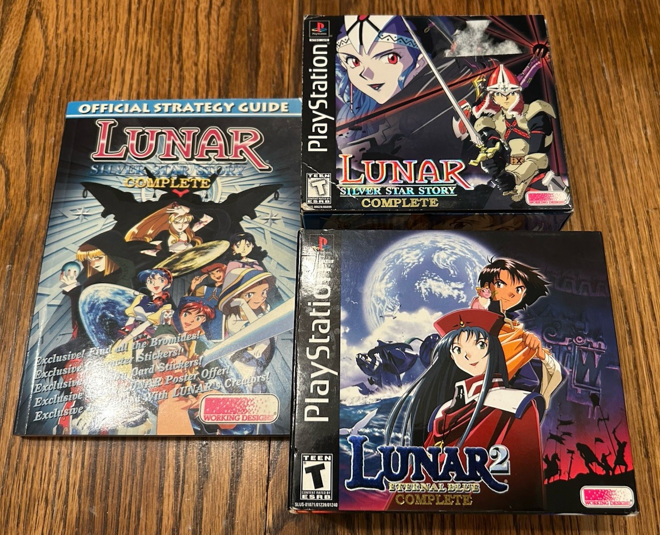 Lunar Silver Star Story Eternal Blue 2 Complete Sony PlayStation 1 Guide Sticker
