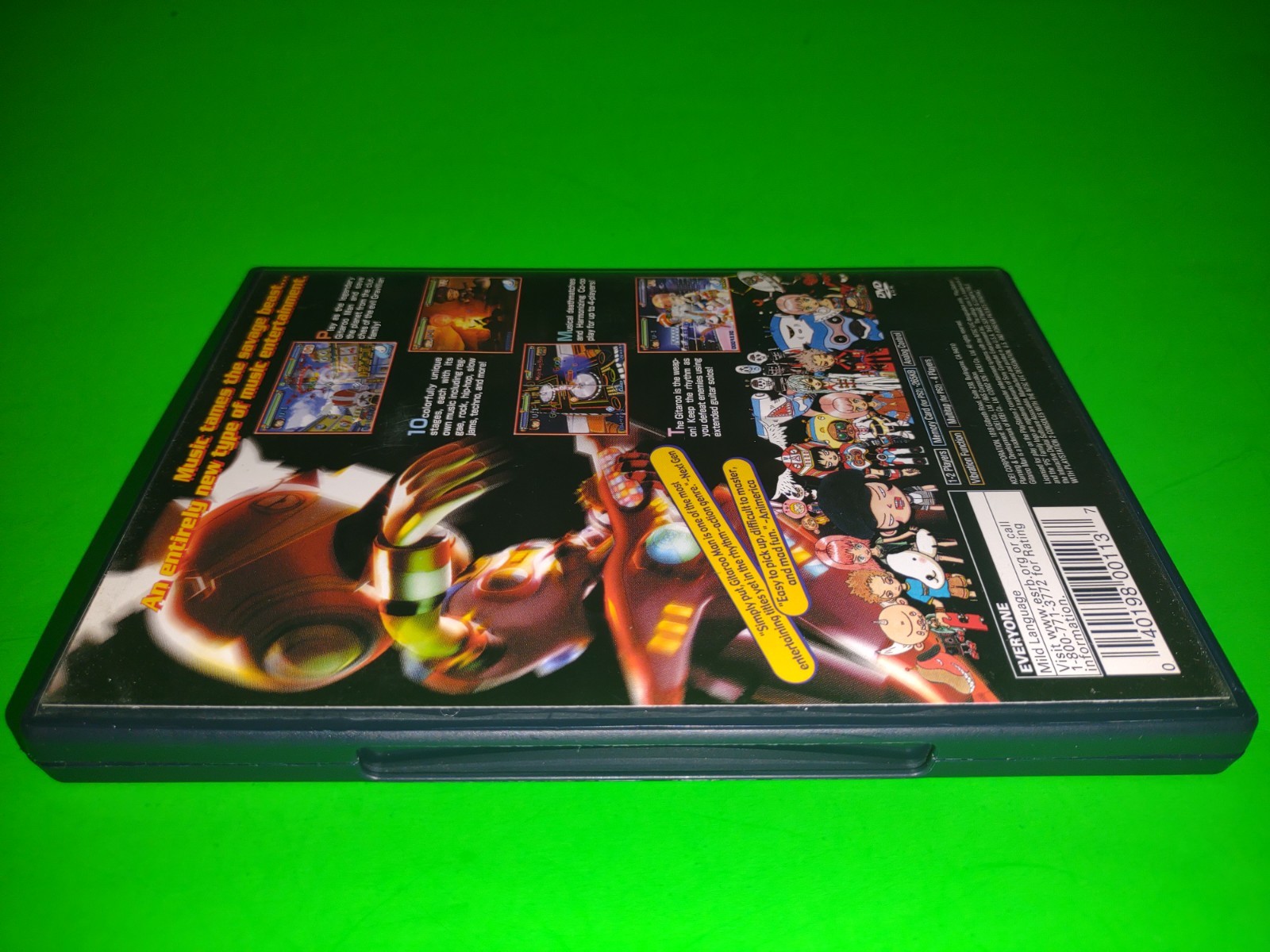 Gitaroo Man Playstation 2 PS2 Guitaroo Guitar Complete CIB W/Registration Card