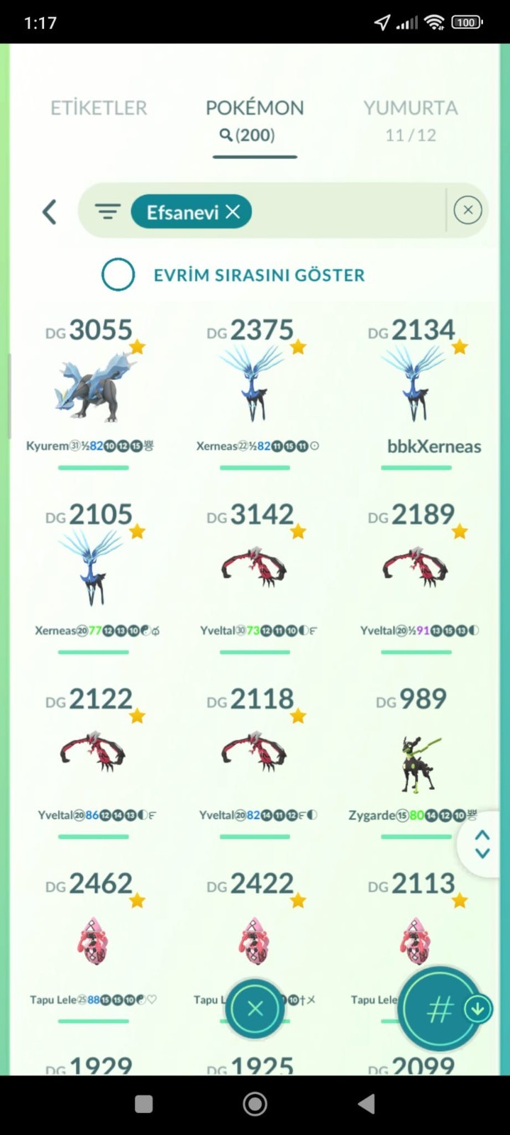 Pokémon Go level 72 lvl – 2016