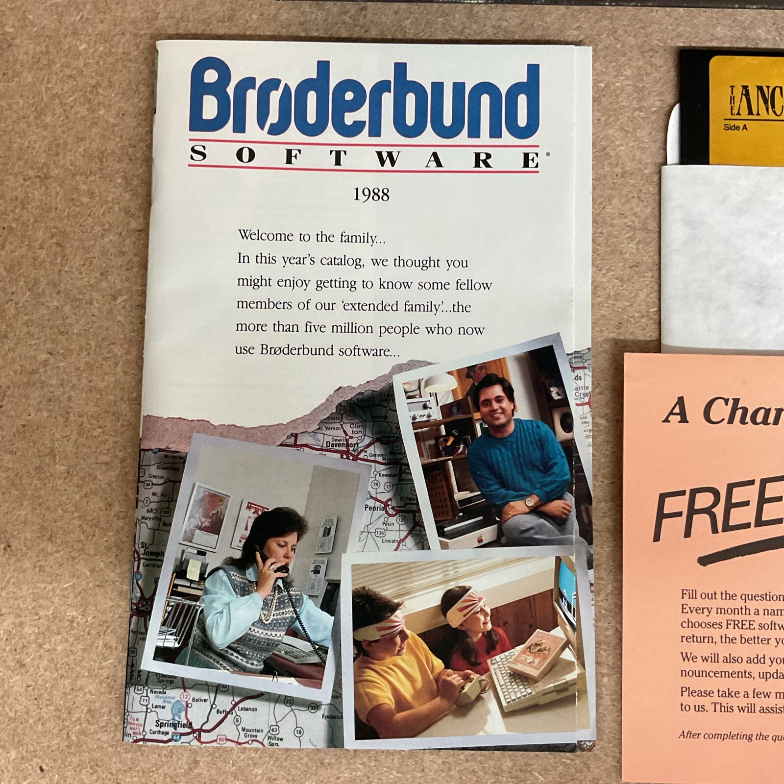The Ancient Art of War at Sea Big Box PC 1988 Brøderbund IBM Tandy MS-DOS 5.25
