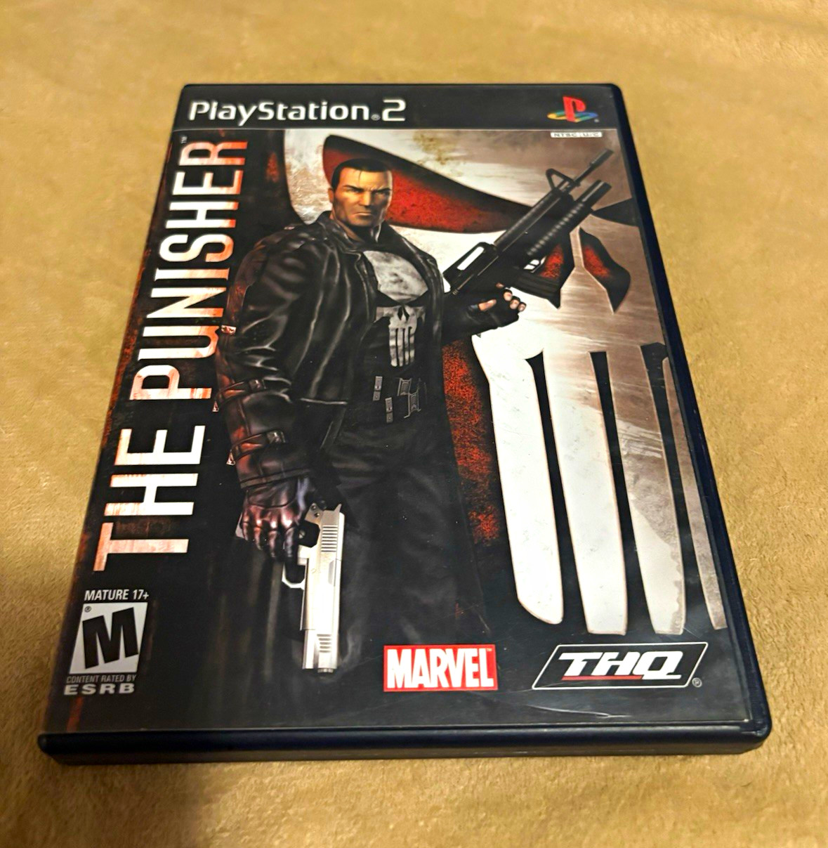 The Punisher PS2 2005 THQ Action Adventure 1 Player M NTSC-U/C