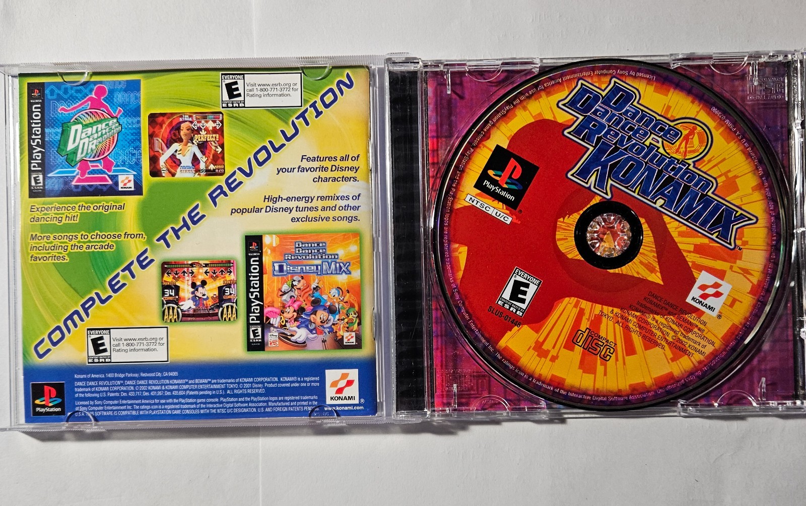 Konami – Dance Dance Revolution Konamix for Playstation 1 CIB TESTED