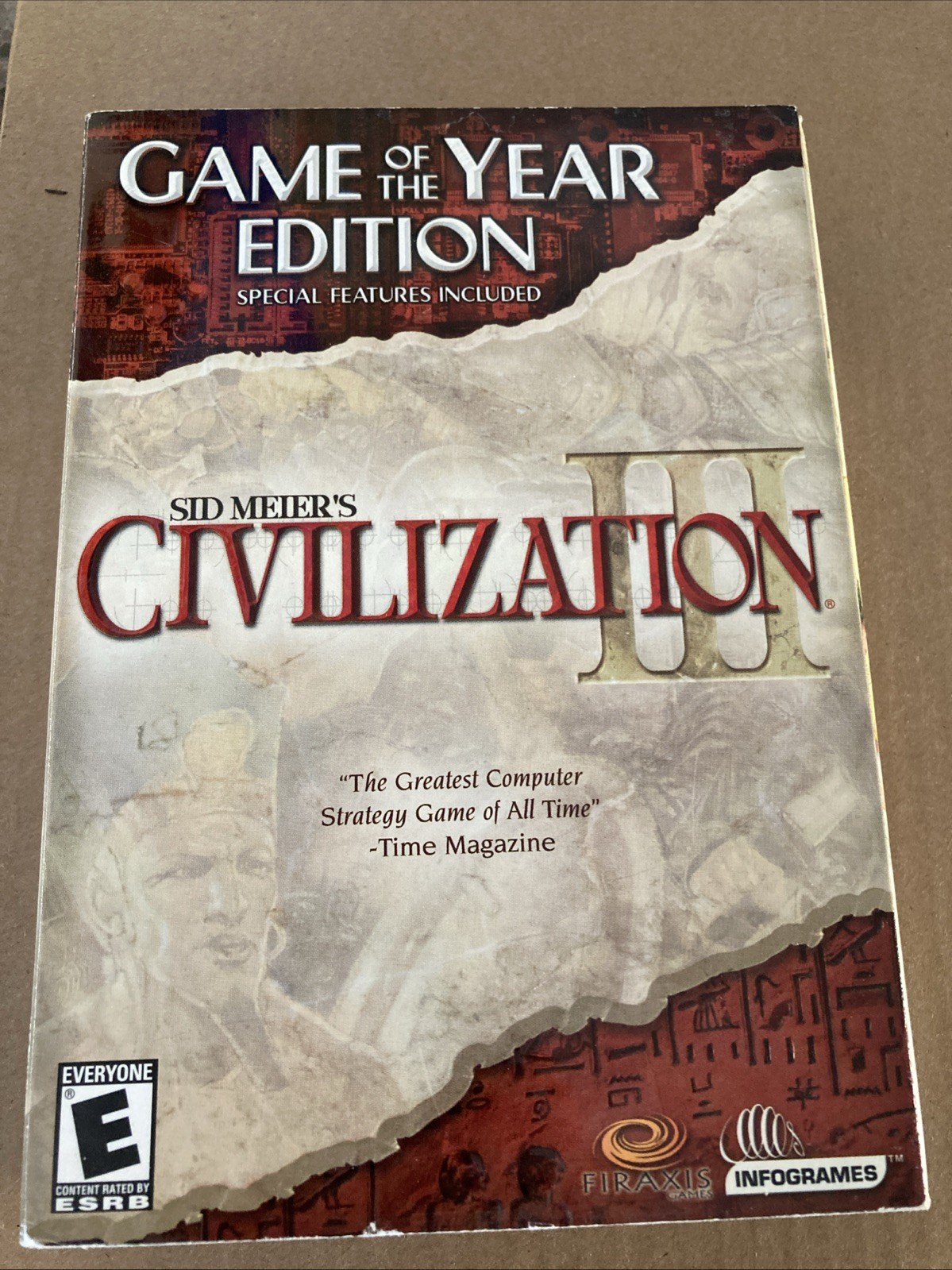 Civilization III Game of the year Edition PC Version Complete In Box