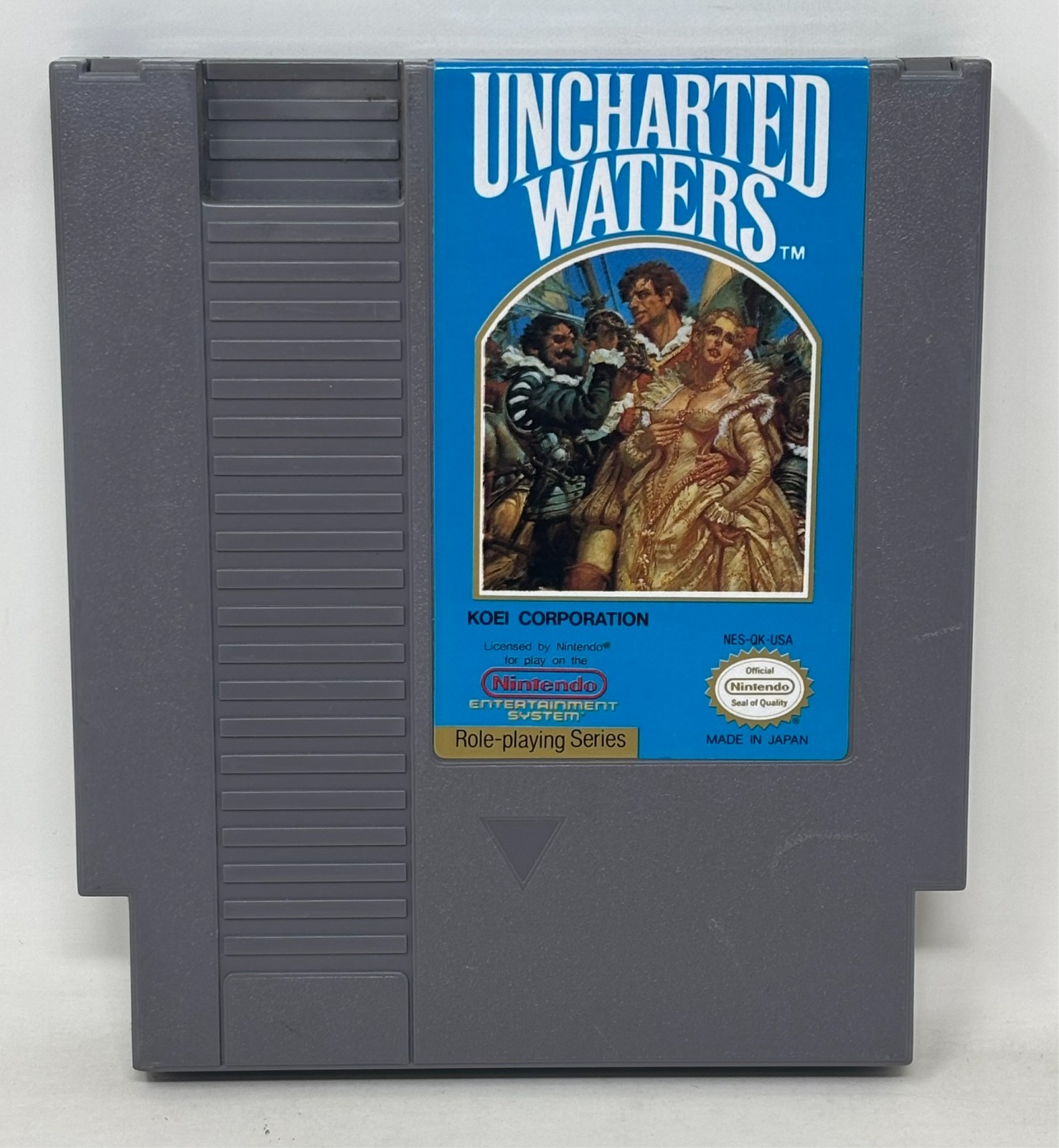 NES Nintendo – Uncharted Waters – Authentic / Tested (Koei, 1991)