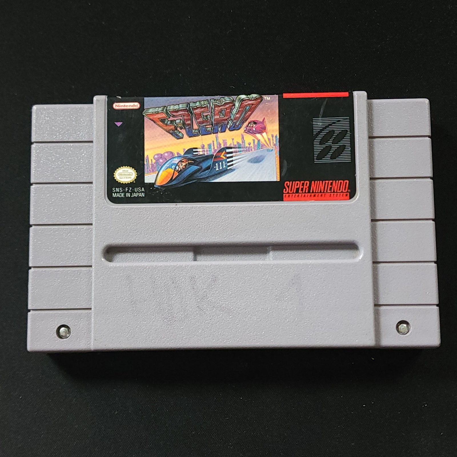 F-Zero SNES Game Only NTSC-U/C Tested