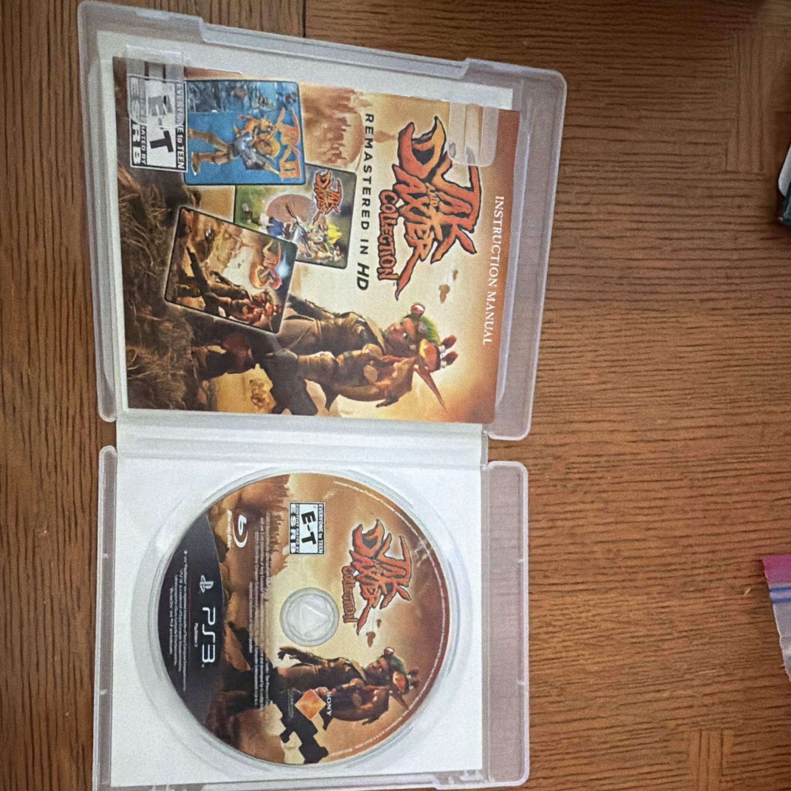USED Jak and Daxter Collection PS3 2012 NTSC-U/C E10+ with manual 3D