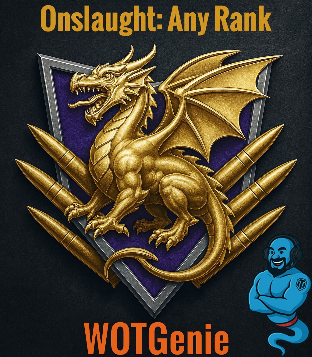 WoT / World of Tanks / Onslaught Any Rank 2025 / EU/NA