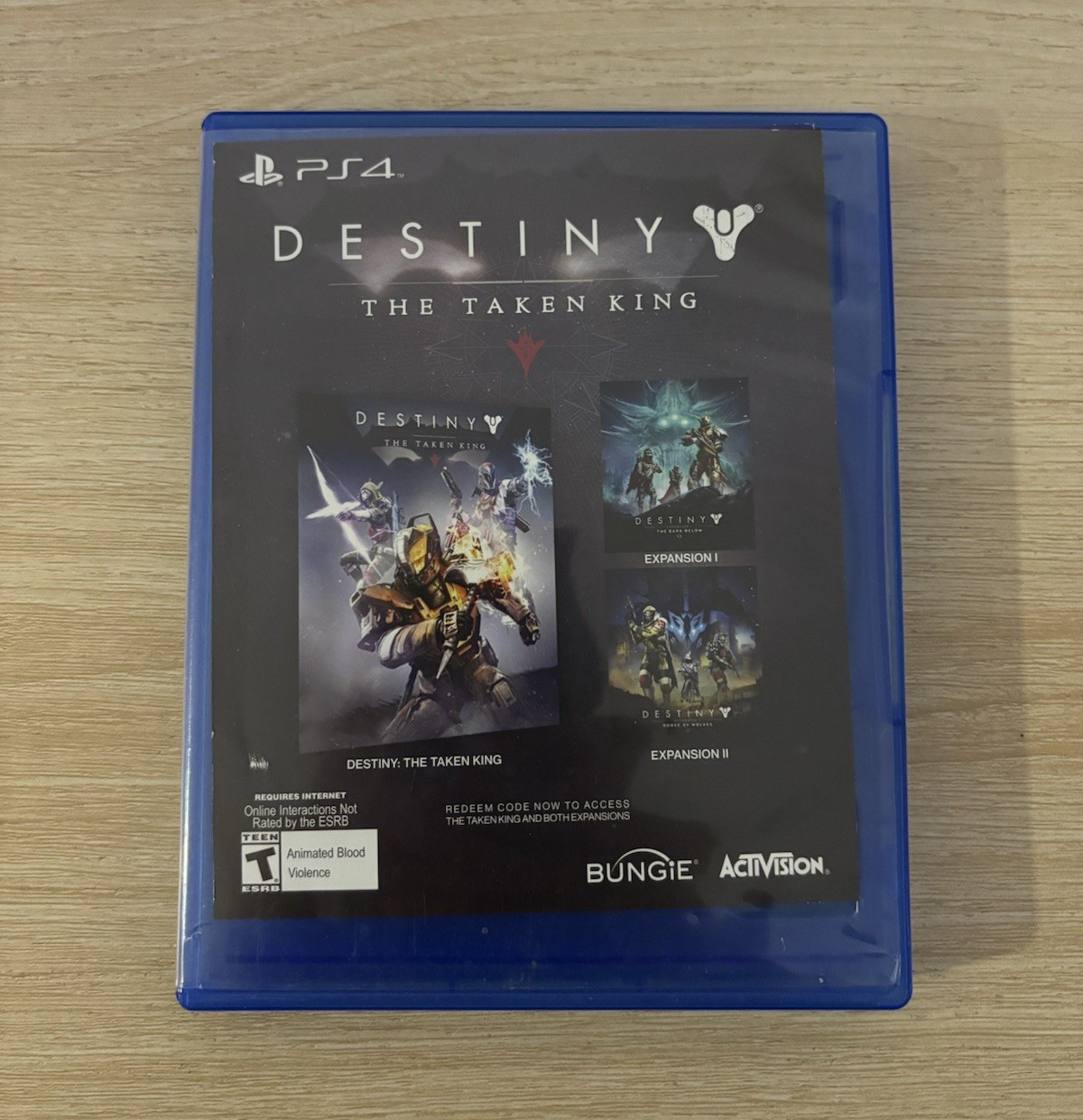 Activision Destiny: The Taken King (PS4) Shooter, T, Online Playability, Case