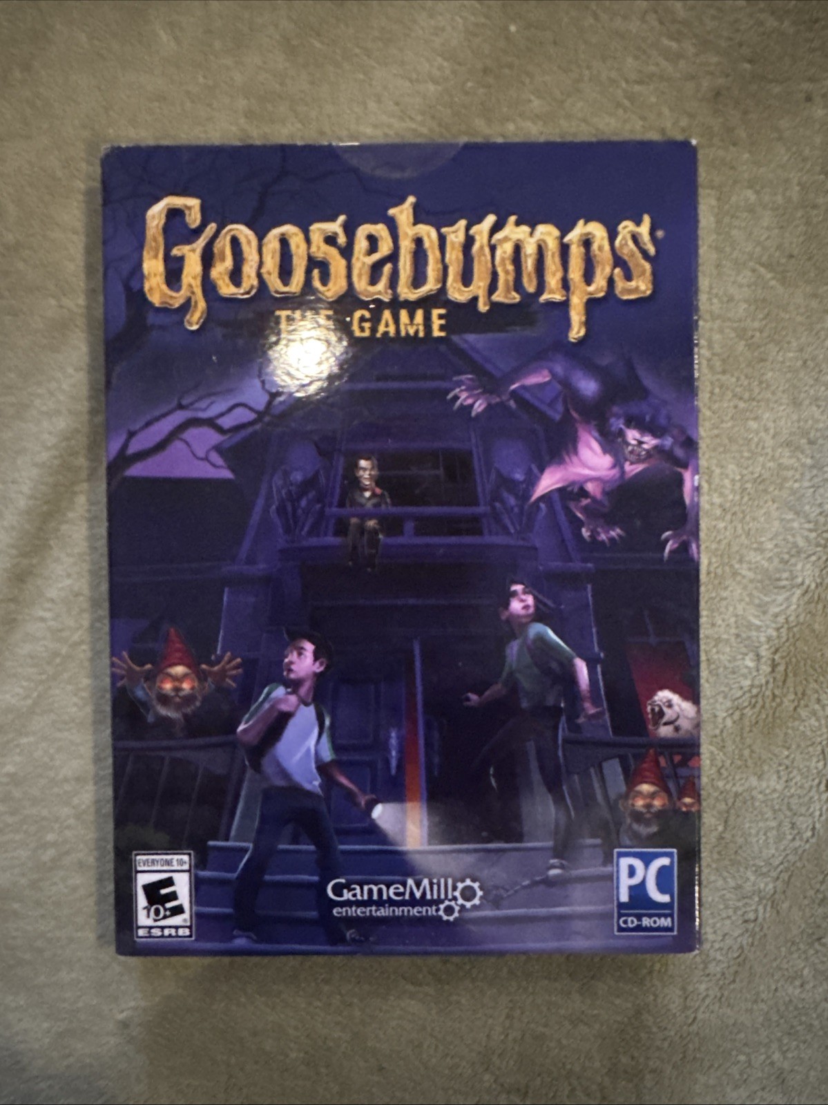 Goosebumps: The Game – PC – Spooky Puzzle Game Brand New Complete With Slipcover