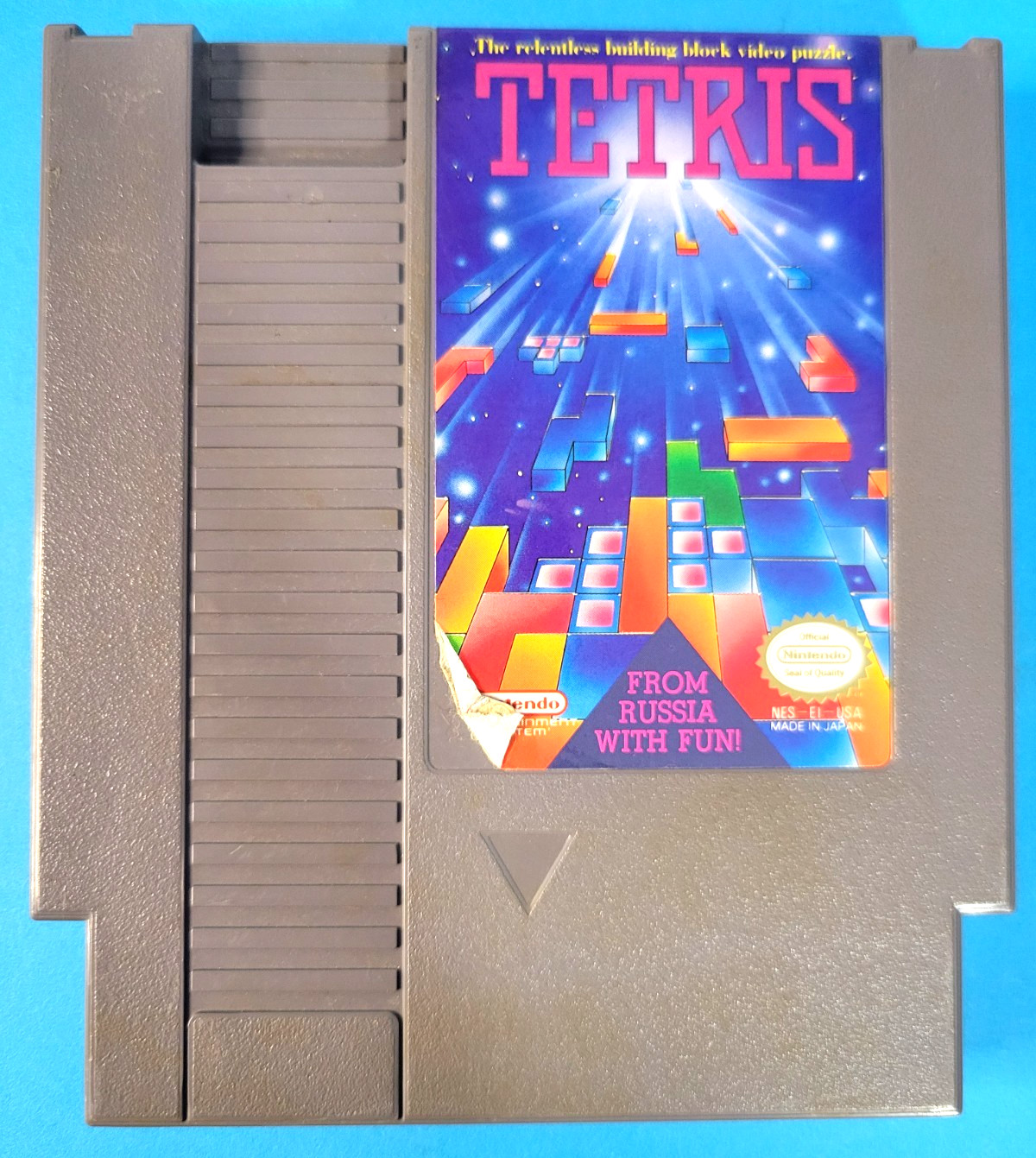 Tetris Nintendo NES 1985 Authentic Game Catridge