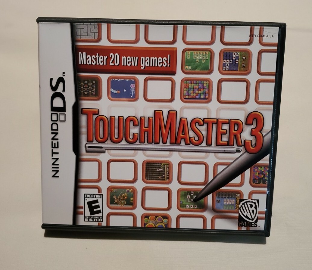 TouchMaster 3 (Nintendo DS, 2009) Cross Words DS Lot