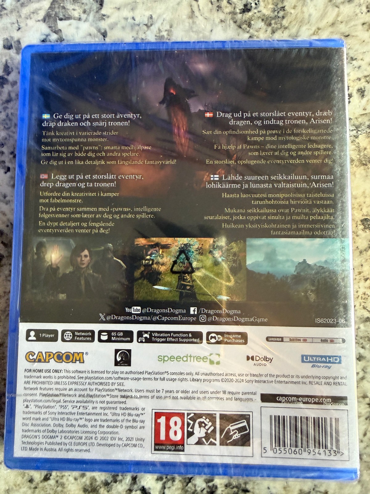 Dragons Dogma II 2 PS5 Brand New Factory Sealed PlayStation 5