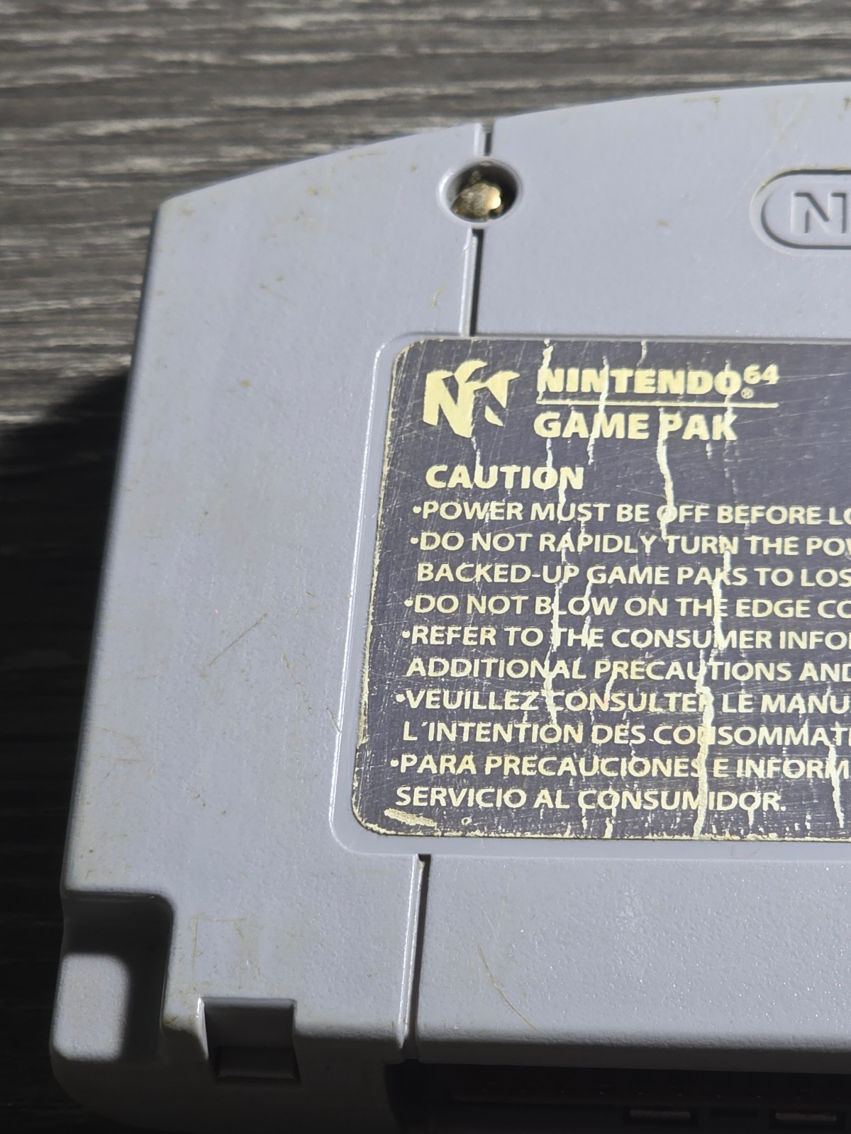 Star Fox 64 (Nintendo 64, 1997) N64 Cart Only TESTED (Broken Clip)